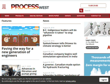 Tablet Screenshot of processwest.ca